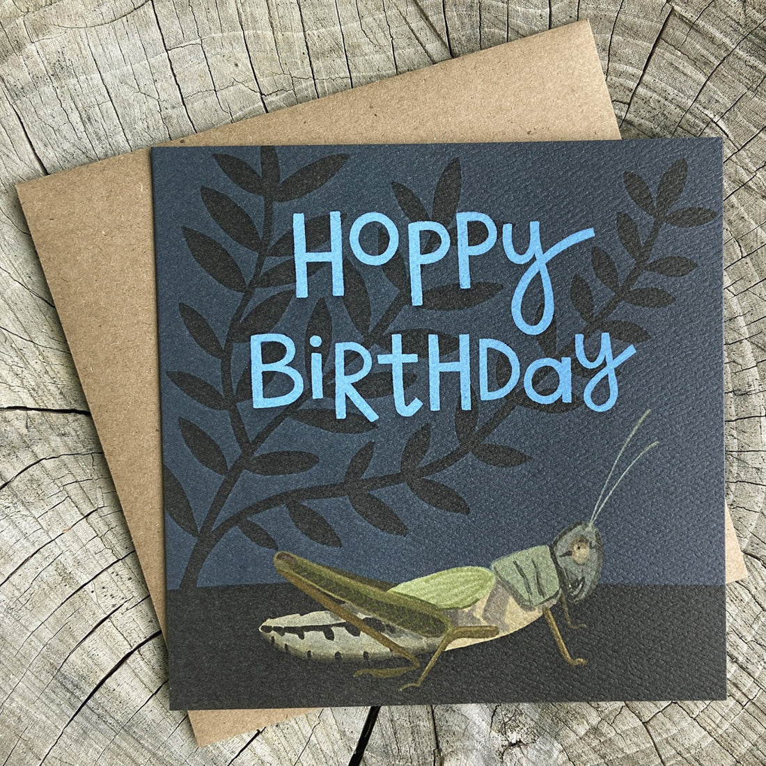 Grasshopper Birthday Card