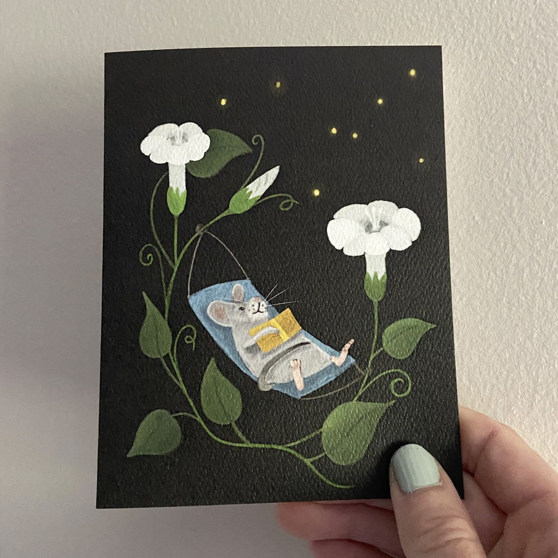 hand drawn greeting card