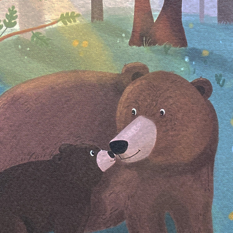 Mama Bear Greeting Card
