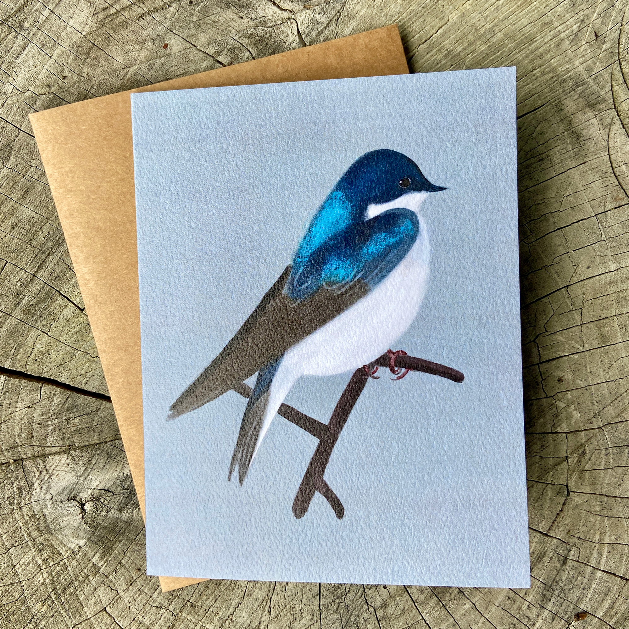 Tree Swallow Greeting Card
